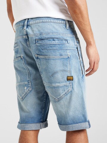 G-STAR Regular Shorts 'D-Staq 3D' in Blau