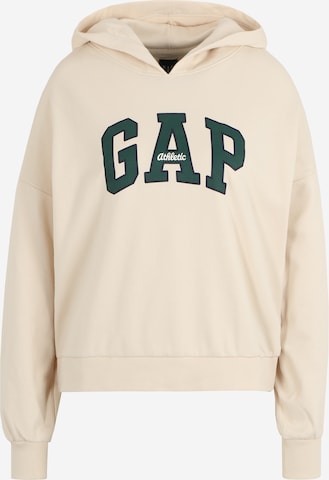 Gap Petite Sweatshirt in Beige: front