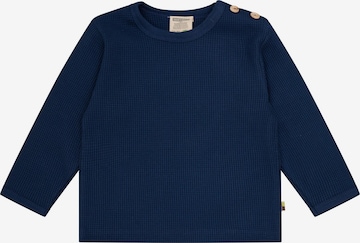 loud + proud Shirt in Blau: Vorderseite