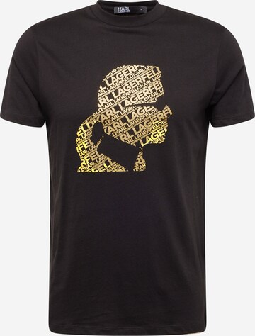 Karl Lagerfeld - Camiseta en negro: frente