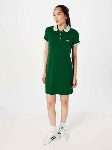 LEVI'S ® Jurk 'Pia Polo Dress' in Groen: voorkant