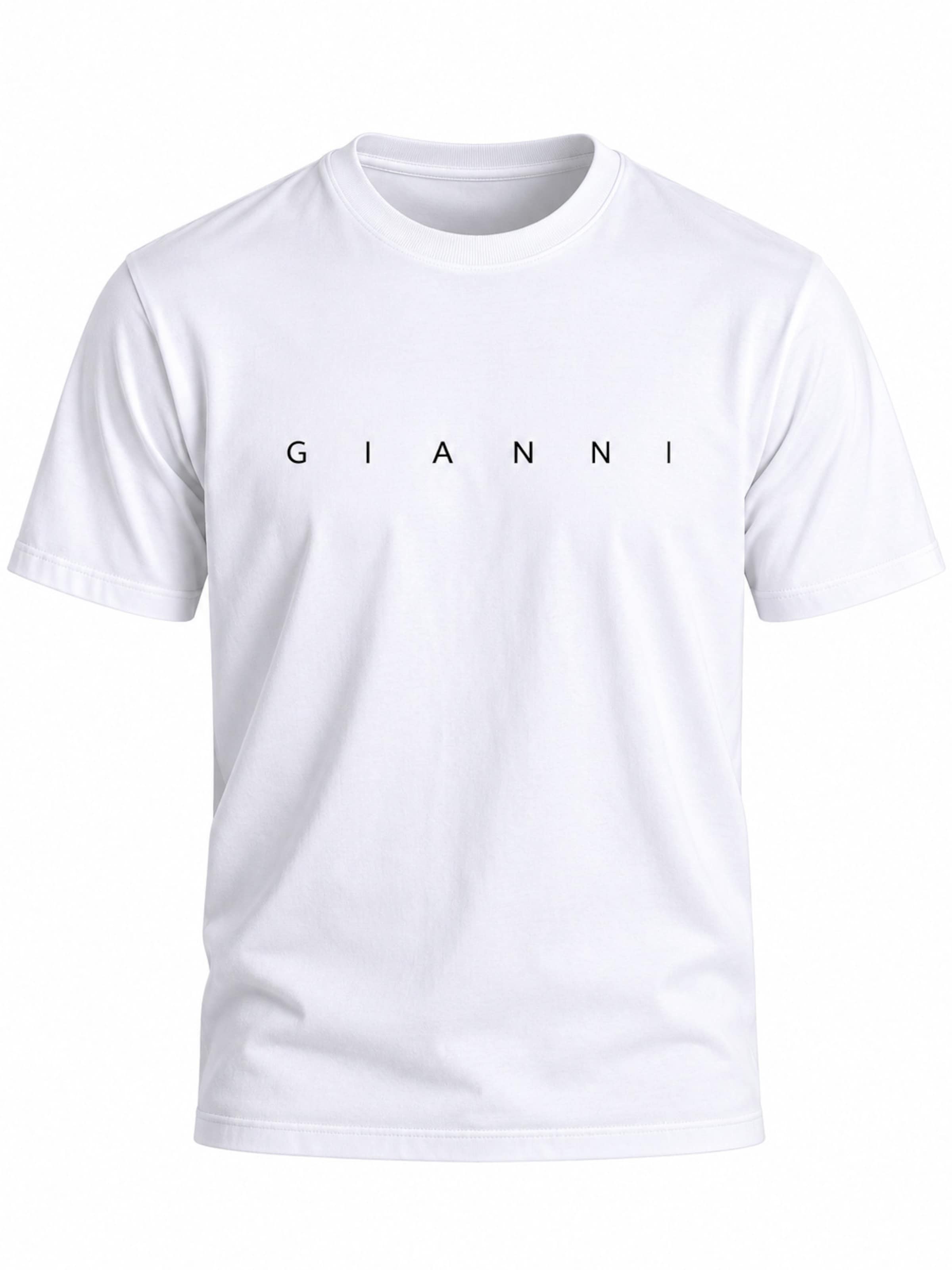 Gianni Kavanagh T-Shirt  'Space' in Weiß: Vorderseite