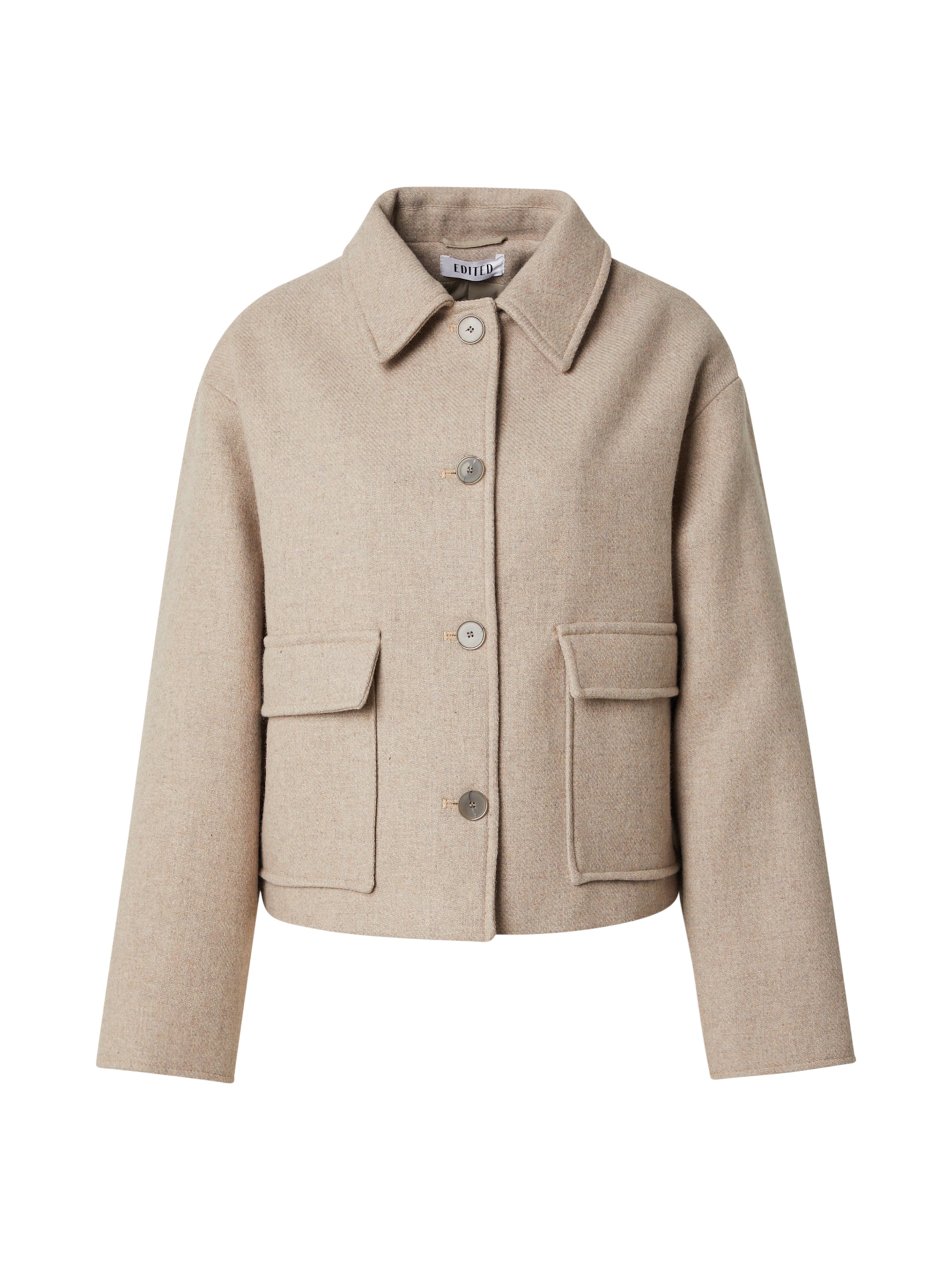 EDITED Overgangsjakke 'Jen' i beige: forside