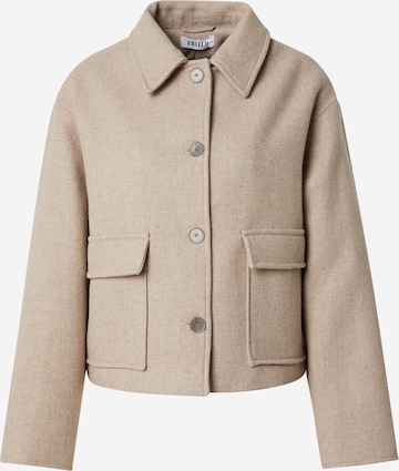 EDITED Between-season jacket 'Jen Wool' in Beige: front