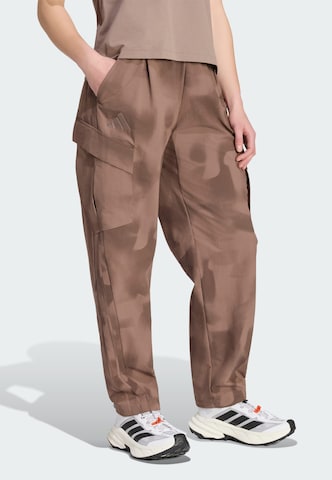 ruda ADIDAS TERREX Laisvas Laisvalaikio kelnės 'Xploric CLIMA365': priekis