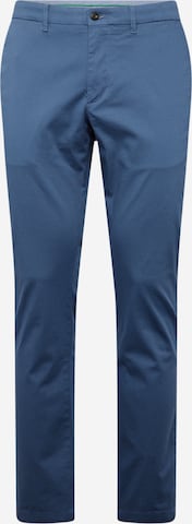 Coupe slim Pantalon chino 'BLEECKER' TOMMY HILFIGER en bleu : devant
