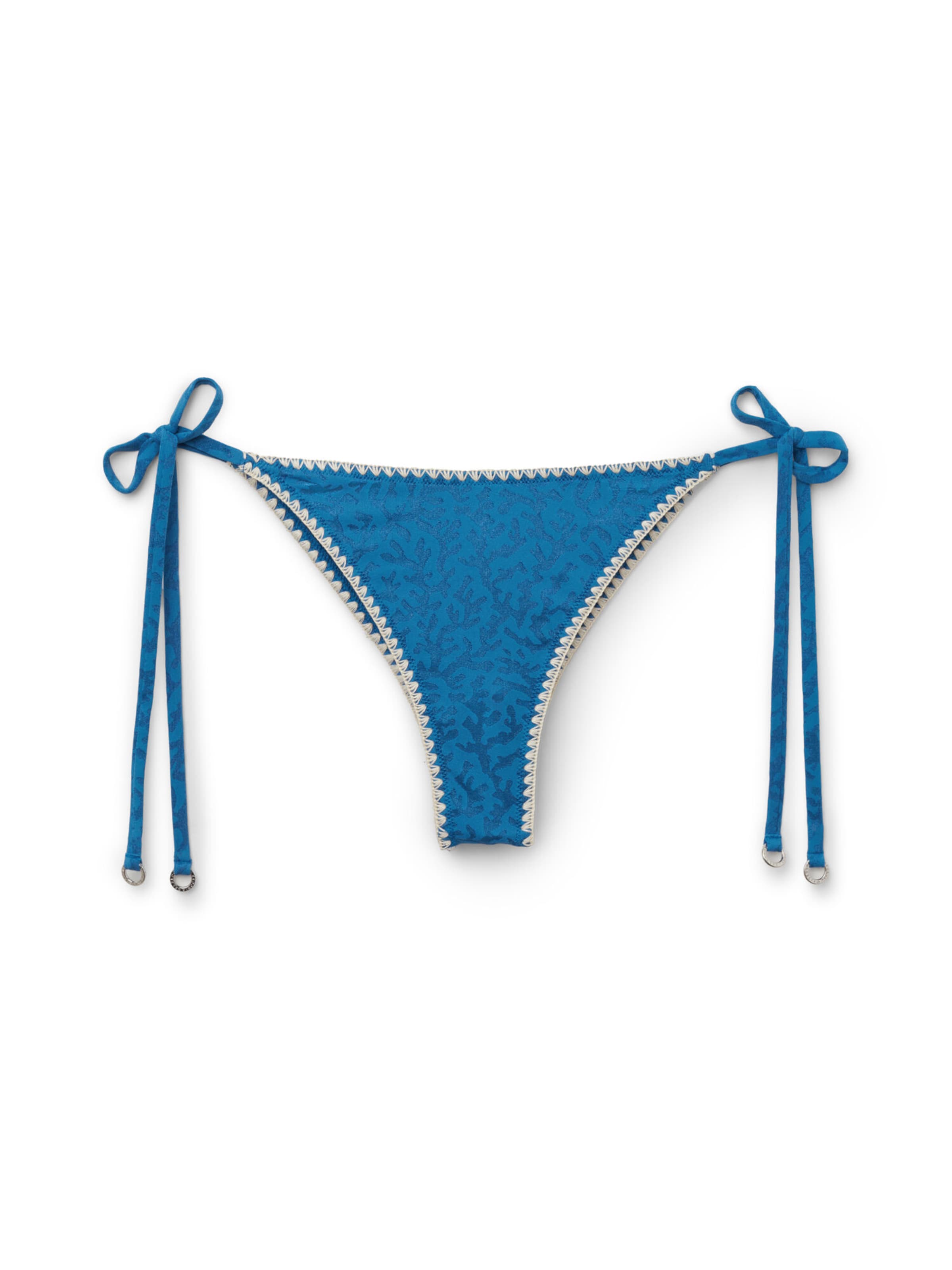 CALZEDONIA Bikini Bottoms in Blue: front