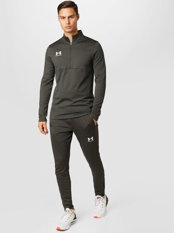 Coupe slim Pantalon de sport UNDER ARMOUR en vert