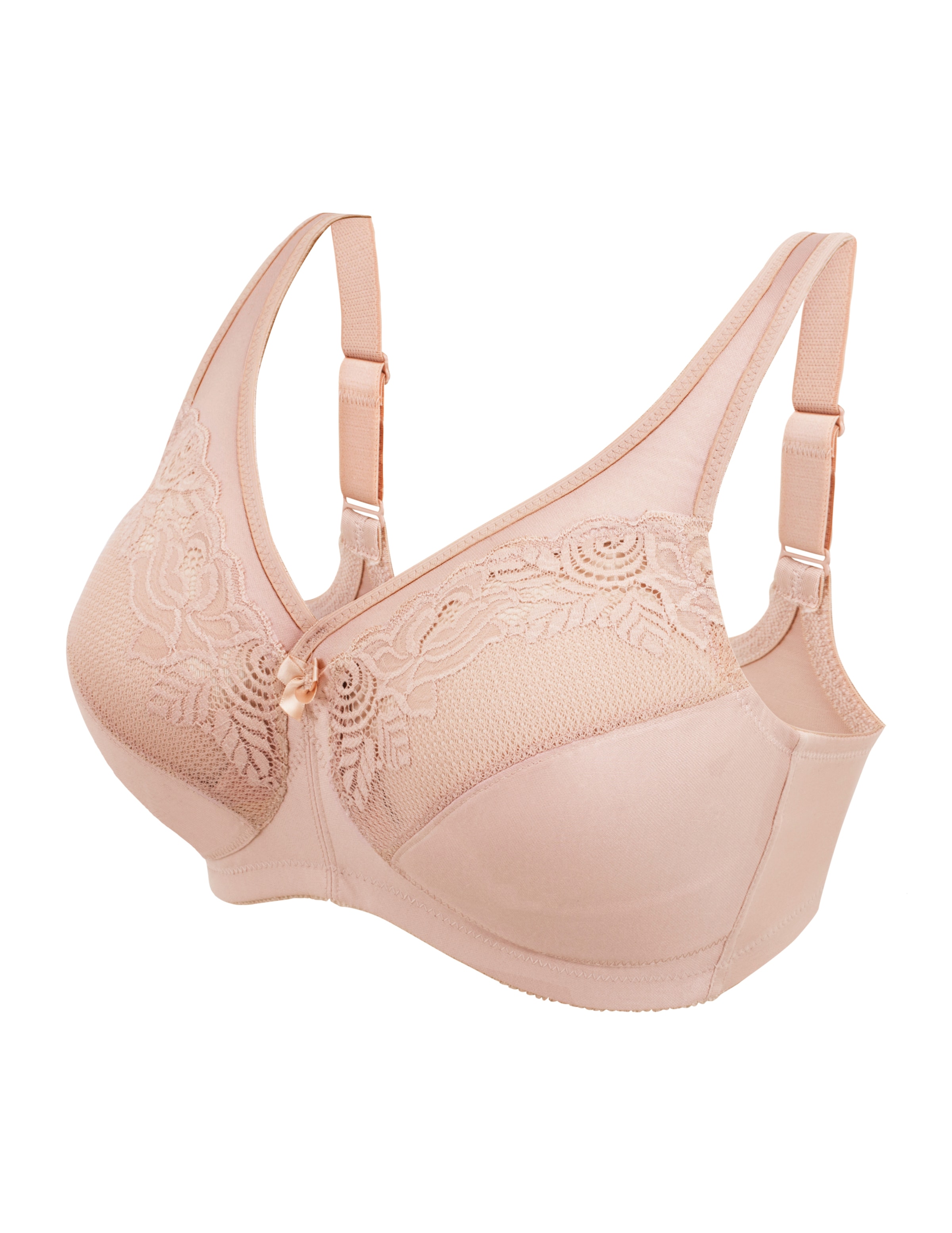 GLAMORISE Minimizer BH 'MagicLift-Aktiv' in Beige: Vorderseite