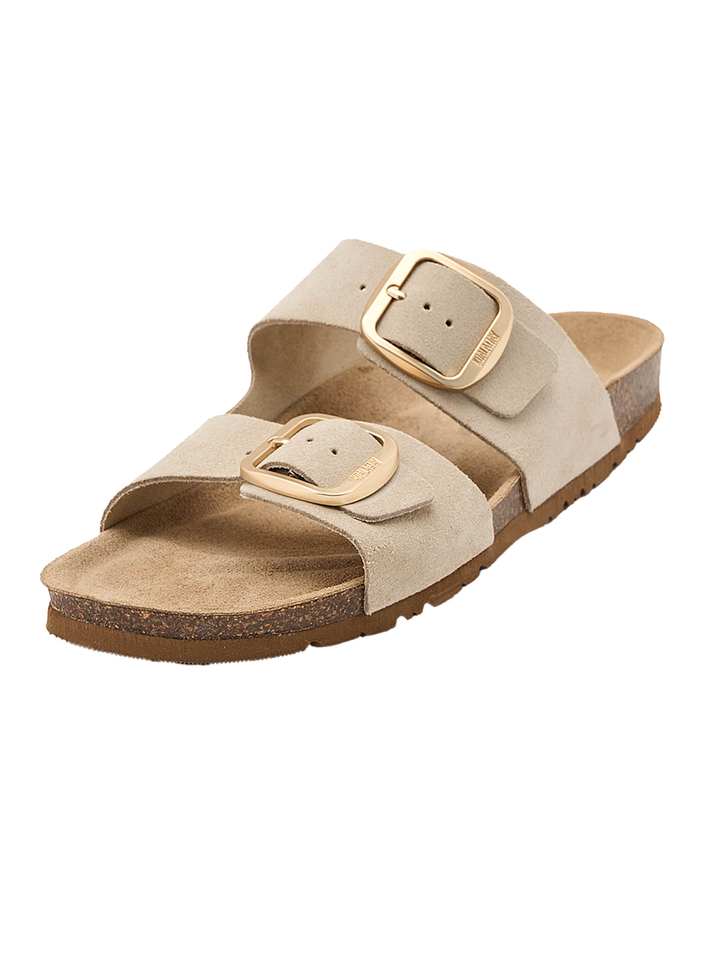 Koala Bay Sandale 'Emerald'‌‌‌‌‌‌‌‌‌‌ in Beige: Vorderseite
