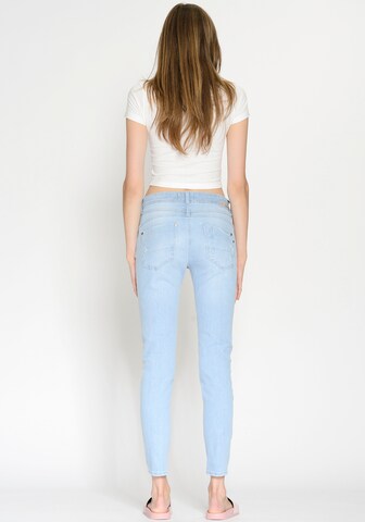 Coupe slim Jean '94Amelie' Gang en bleu