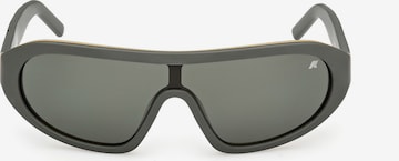 Occhiali da sole di K-Way in verde: frontale