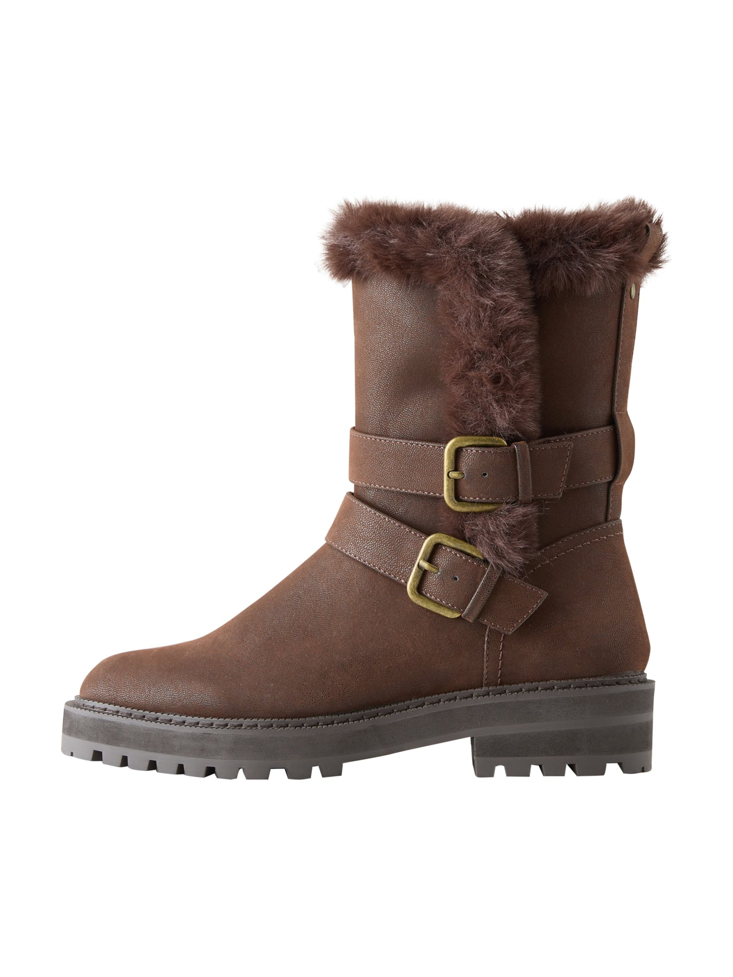 Bottines 'Forever Comfort' Next en marron : devant