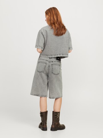 Wide leg Jeans 'LAURA' di JJXX in grigio