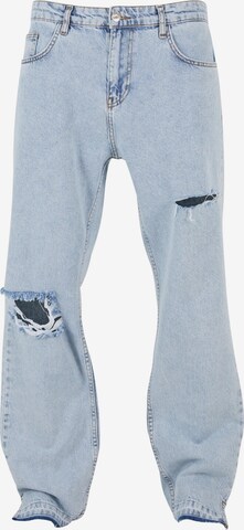 2Y Premium Wide Leg Jeans in Blau: predná strana