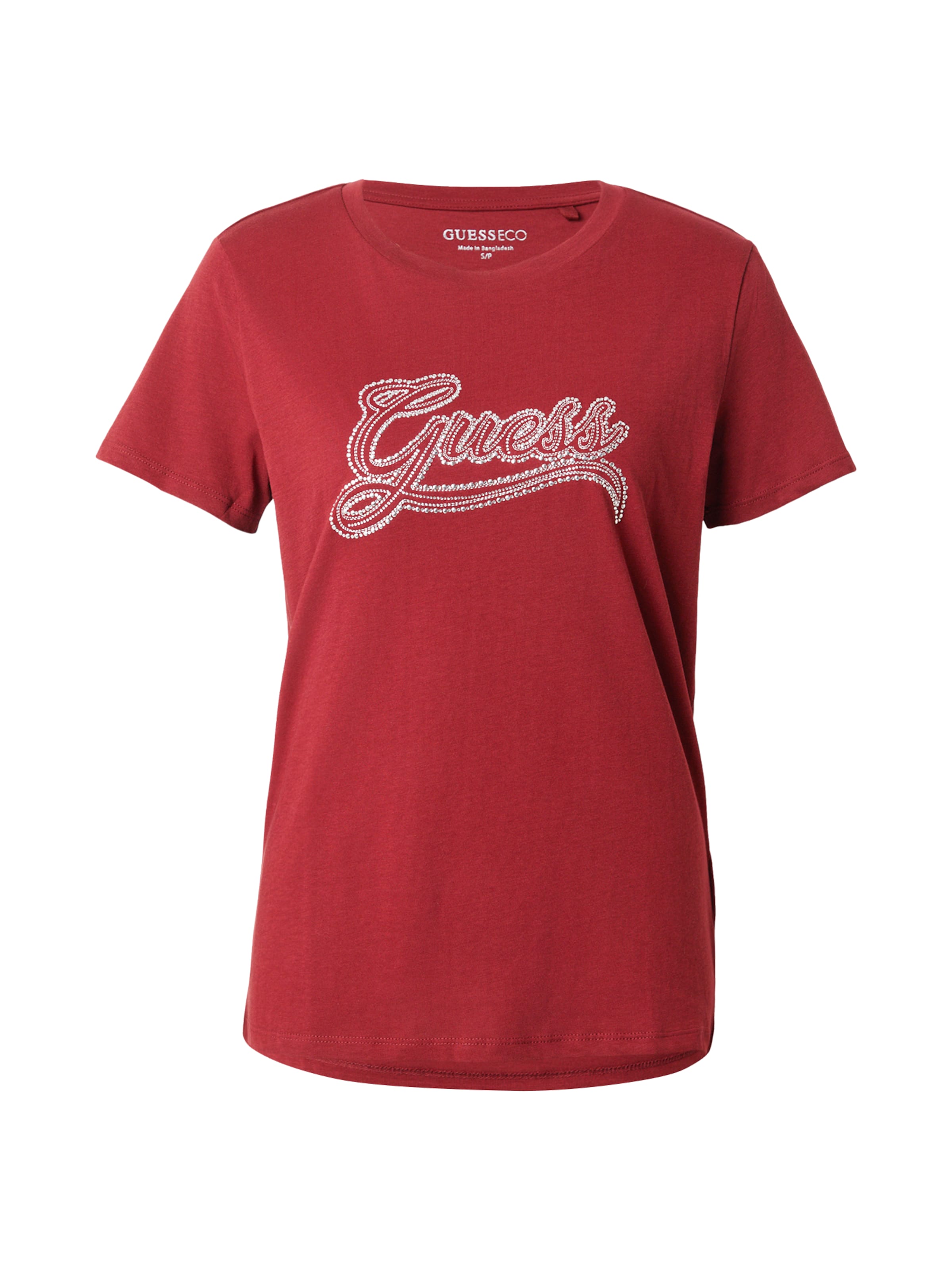 GUESS - Camisa em vermelho: frente