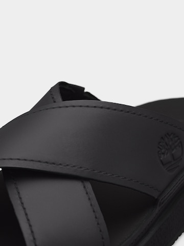 TIMBERLAND Pantolette in Schwarz