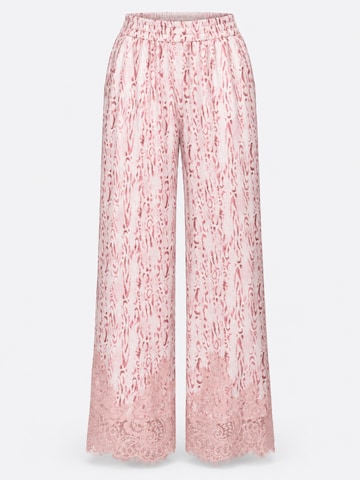 Ombre Wide leg Broek in Roze: voorkant