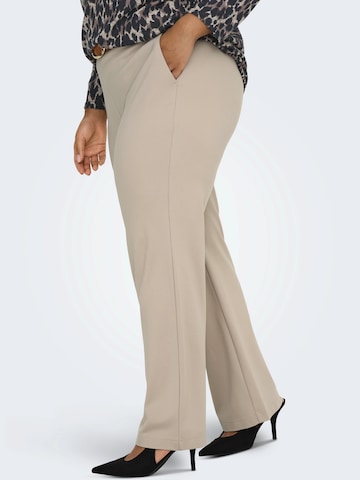 ONLY Carmakoma Lużny krój Spodnie 'CARGOLDTRASH' w kolorze beżowy