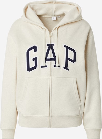 Gap Petite Sportiska jaka 'HERITAGE', krāsa - bēšs / tumši zils / balts, Preces skats