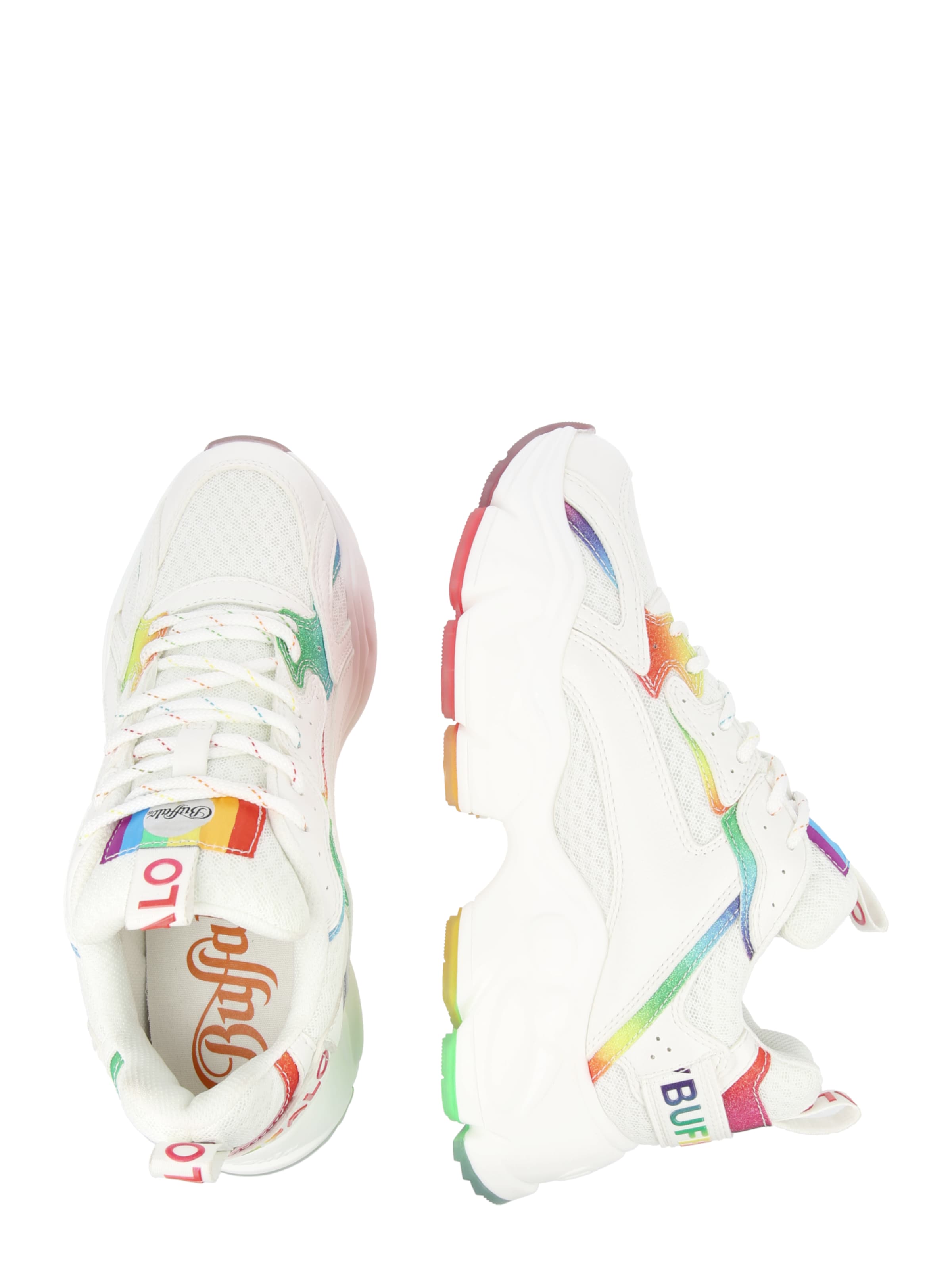 BUFFALO Sneaker 'BINARY SHADOW' in Weiß