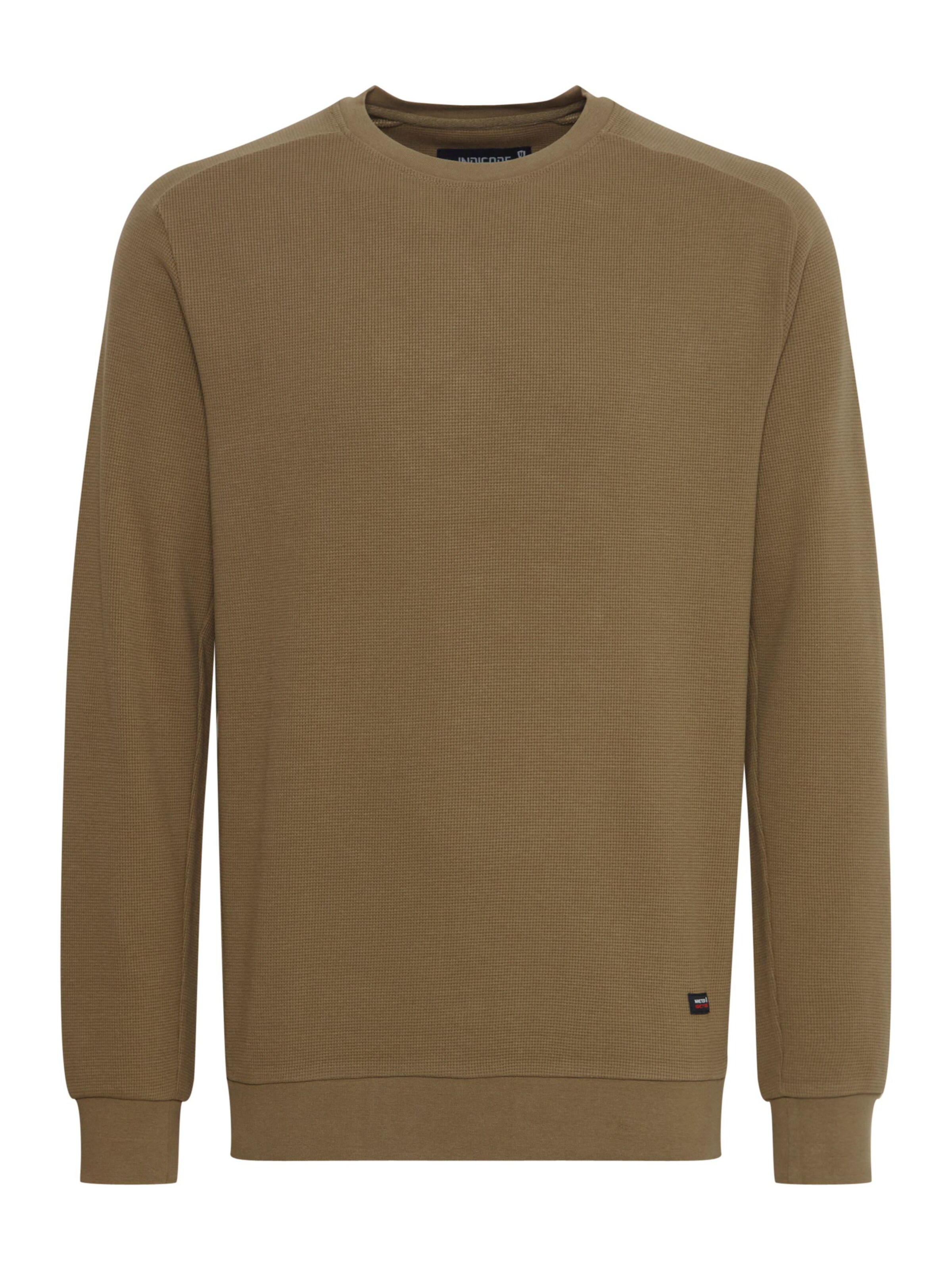 Pull-over 'Nado' INDICODE JEANS en marron : devant