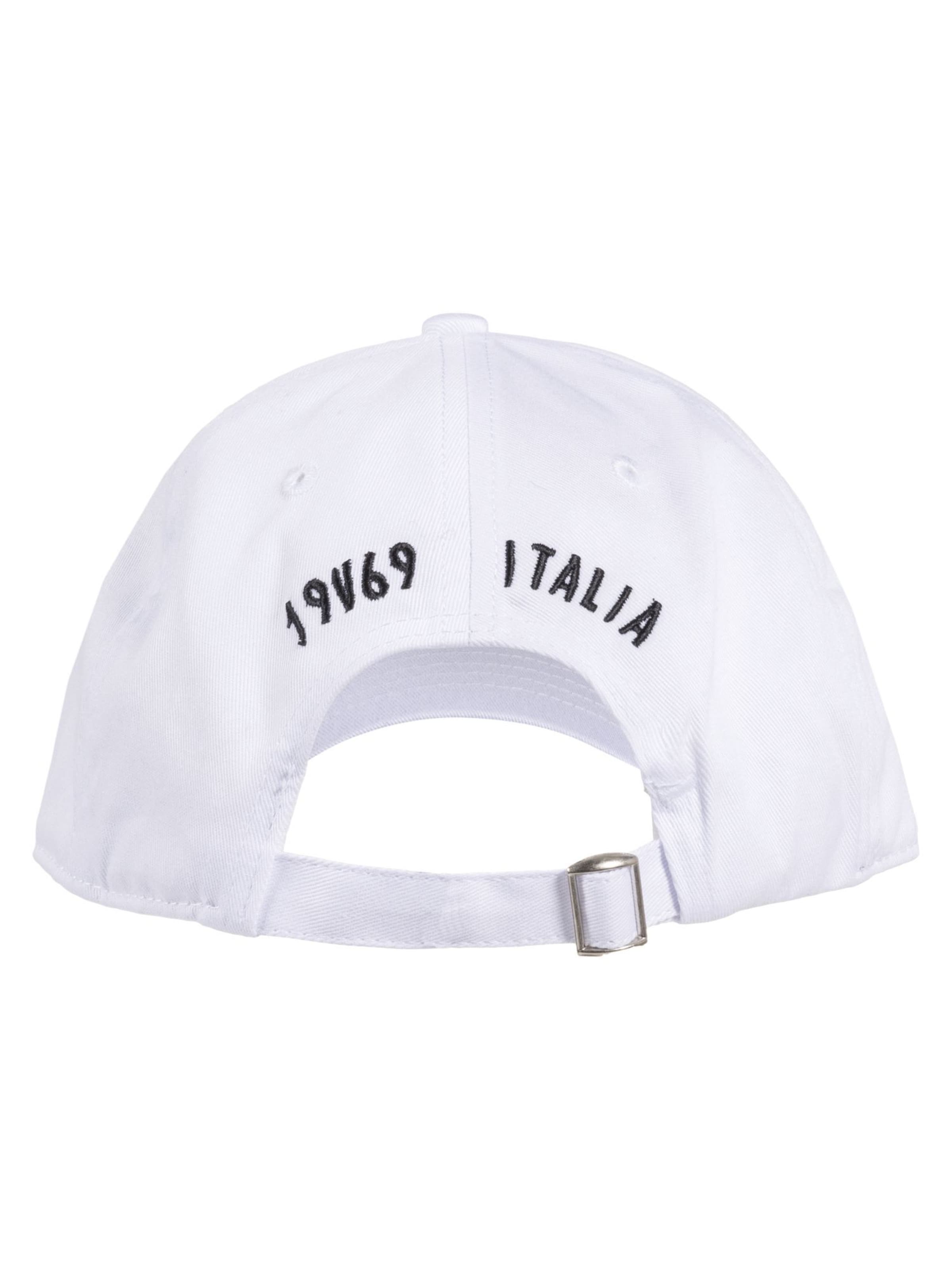 19V69 ITALIA Cap 'Ulli' in White