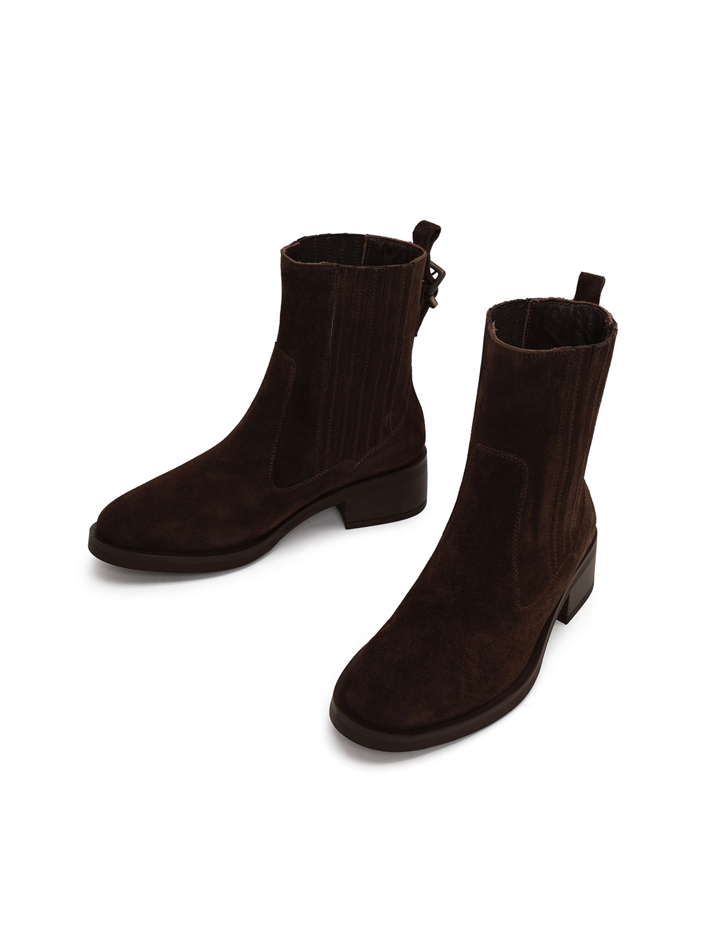 Derimod - Botas Chelsea en marrón