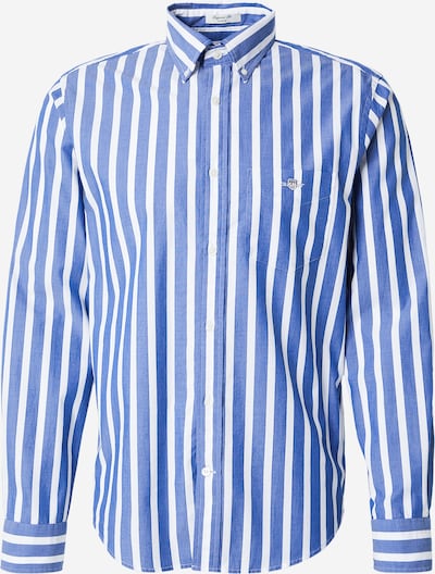 Marškiniai 'CLASSIC' iš GANT, spalva – sodri mėlyna („karališka“) / balta, Prekių apžvalga