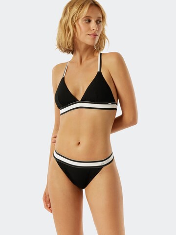 SCHIESSER - Braga de bikini ' Aqua Californian Dream ' en negro