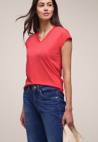 STREET ONE Shirt in Red: front