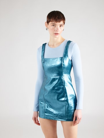 Nasty Gal Коктейльное платье в Синий: спереди