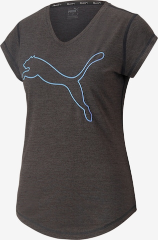 T-shirt fonctionnel PUMA en noir : devant