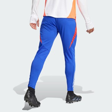 ADIDAS PERFORMANCE Slim fit Workout Pants 'Tiro 24 Competition' in Blue