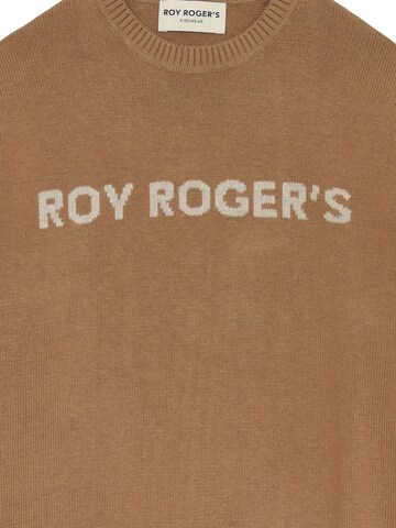 Roy Rogers Pullover 'LOGO RR' in Beige