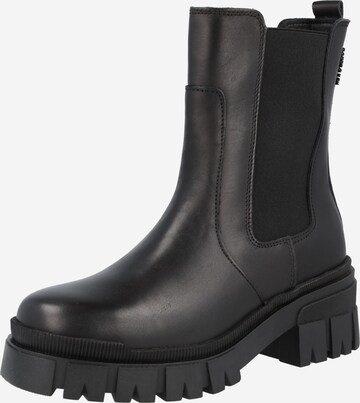 BULLBOXER Chelsea Boots in Black: front