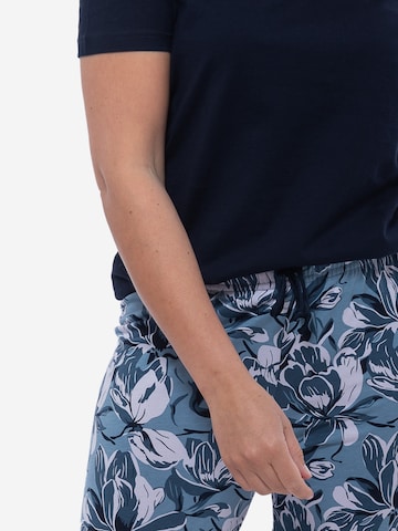 Ammann Pyjama 'Night & Home' in Blauw