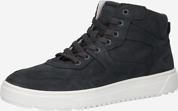 HUB High-Top Sneakers 'Boston' in Blue: front
