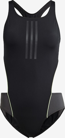juoda ADIDAS PERFORMANCE Biustjė Sportinis maudymosi kostiumėlis: priekis