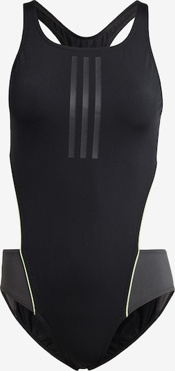 ADIDAS PERFORMANCE Sportski kupaći kostim u tamo siva / crna, Pregled proizvoda