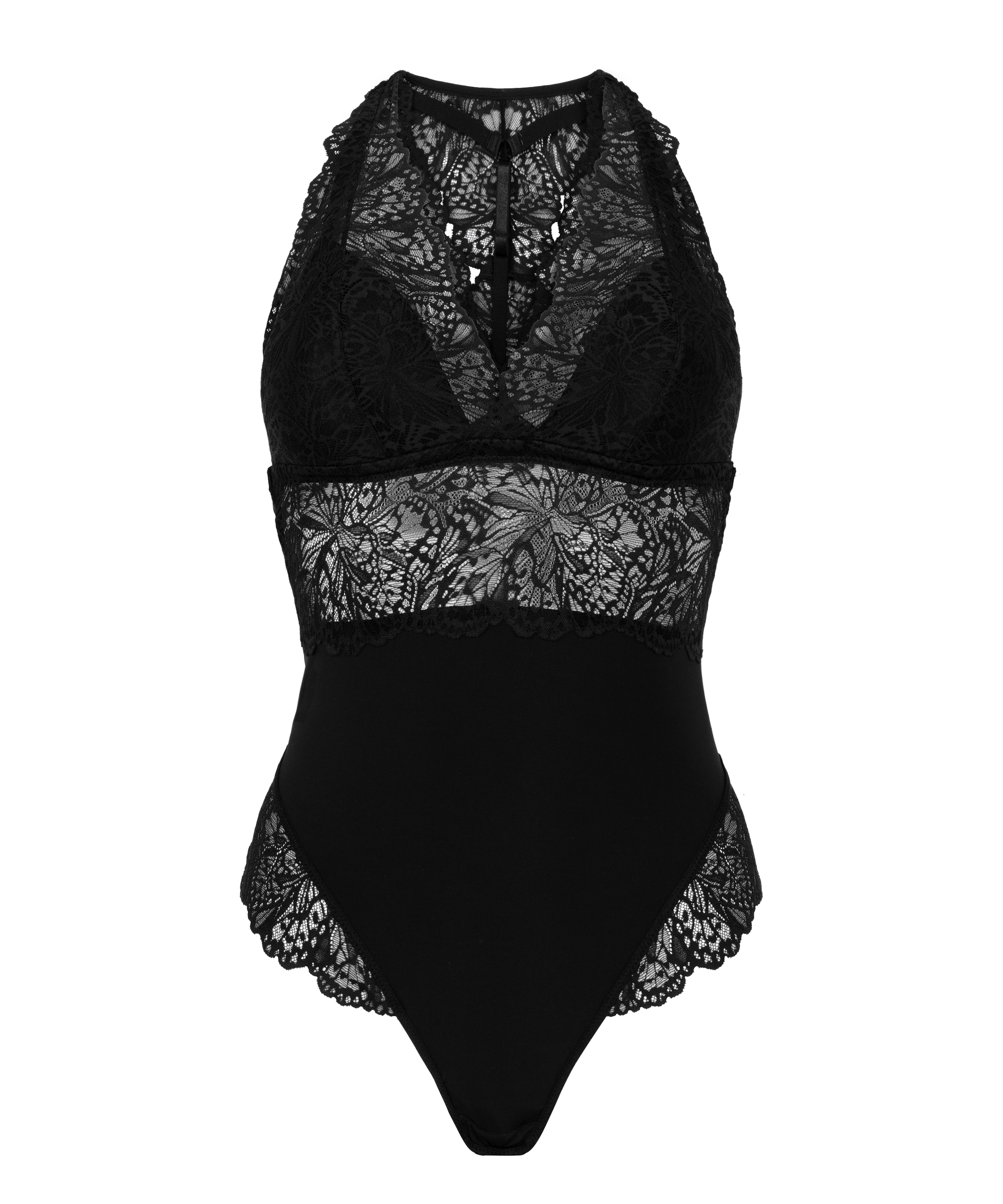 Hunkemöller Bodysuit 'Posie' in Black: front
