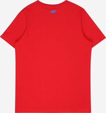 4F Performance shirt in Red