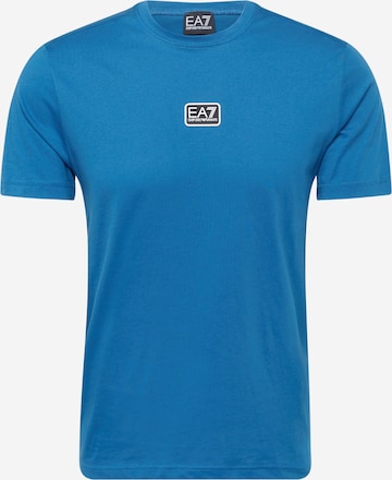 EA7 Emporio Armani - Camiseta en azul: frente