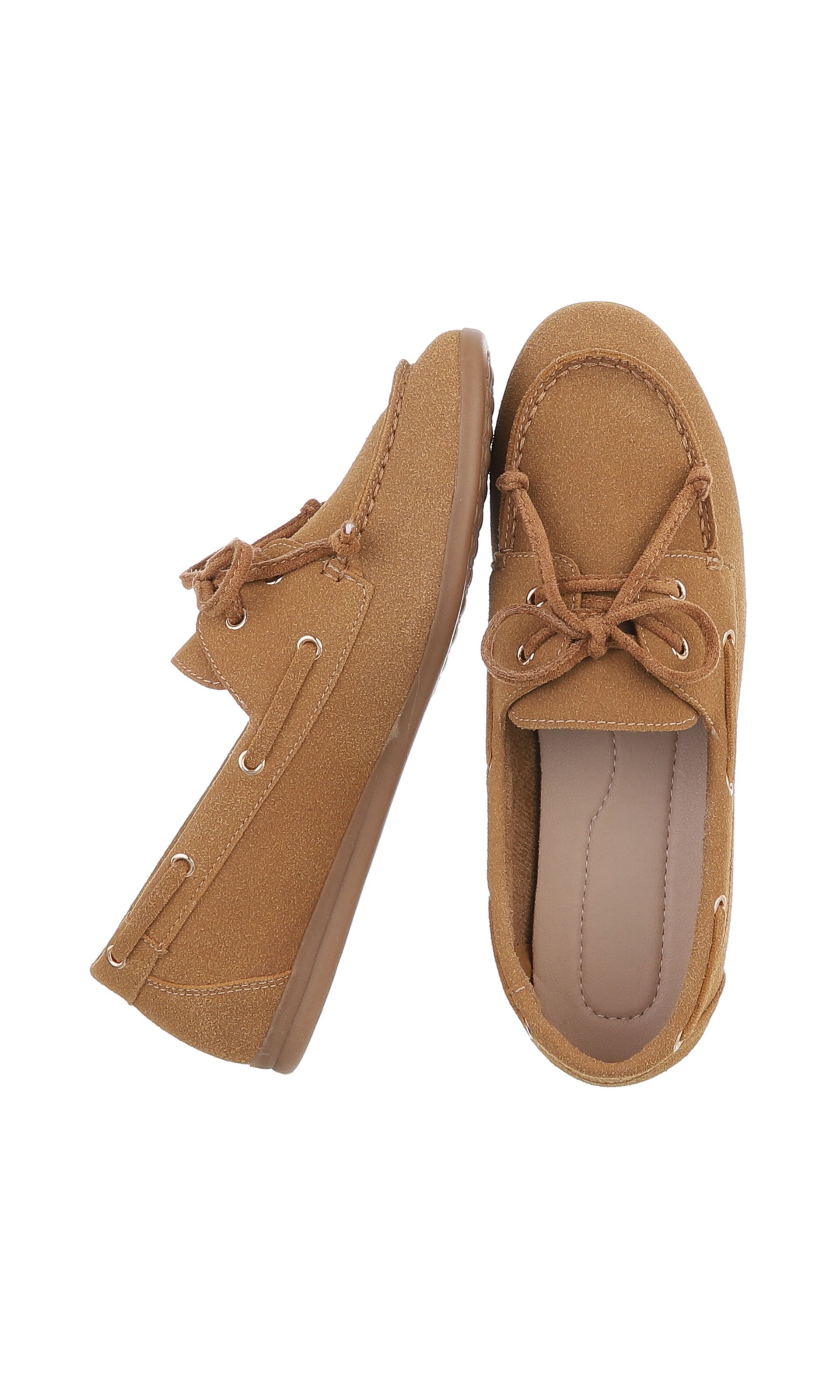 Ital-Design Moccasins in Beige