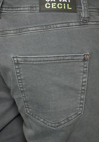 CECIL Slimfit Jeans in Grün