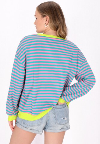 Sweat-shirt 'Back To School' MYMO en mélange de couleurs