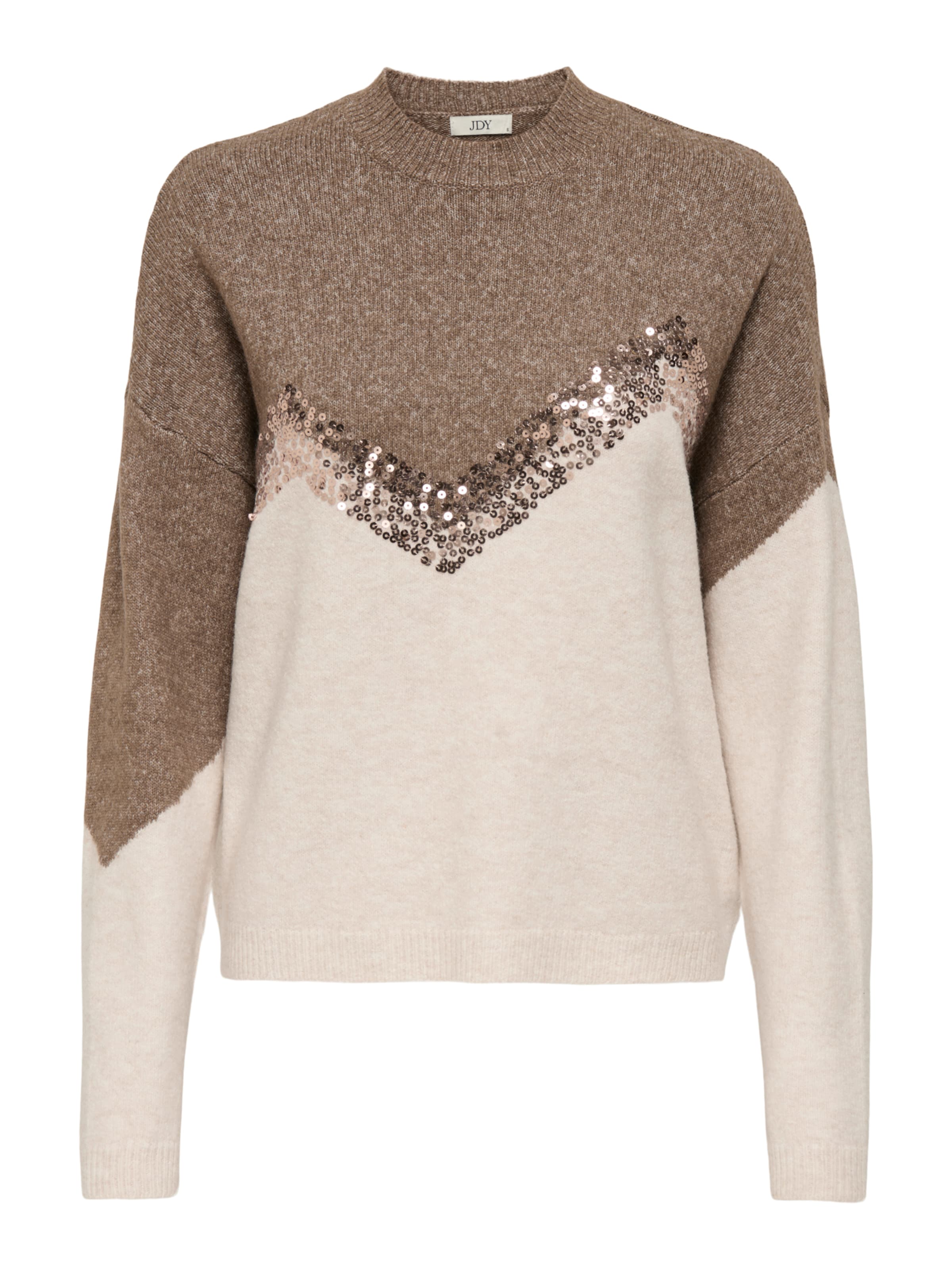 Pull-over &#x27;JDYMATILDA&#x27; JDY en marron : devant
