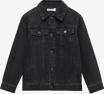 MANGO KIDS Übergangsjacke 'John' in Schwarz: predná strana