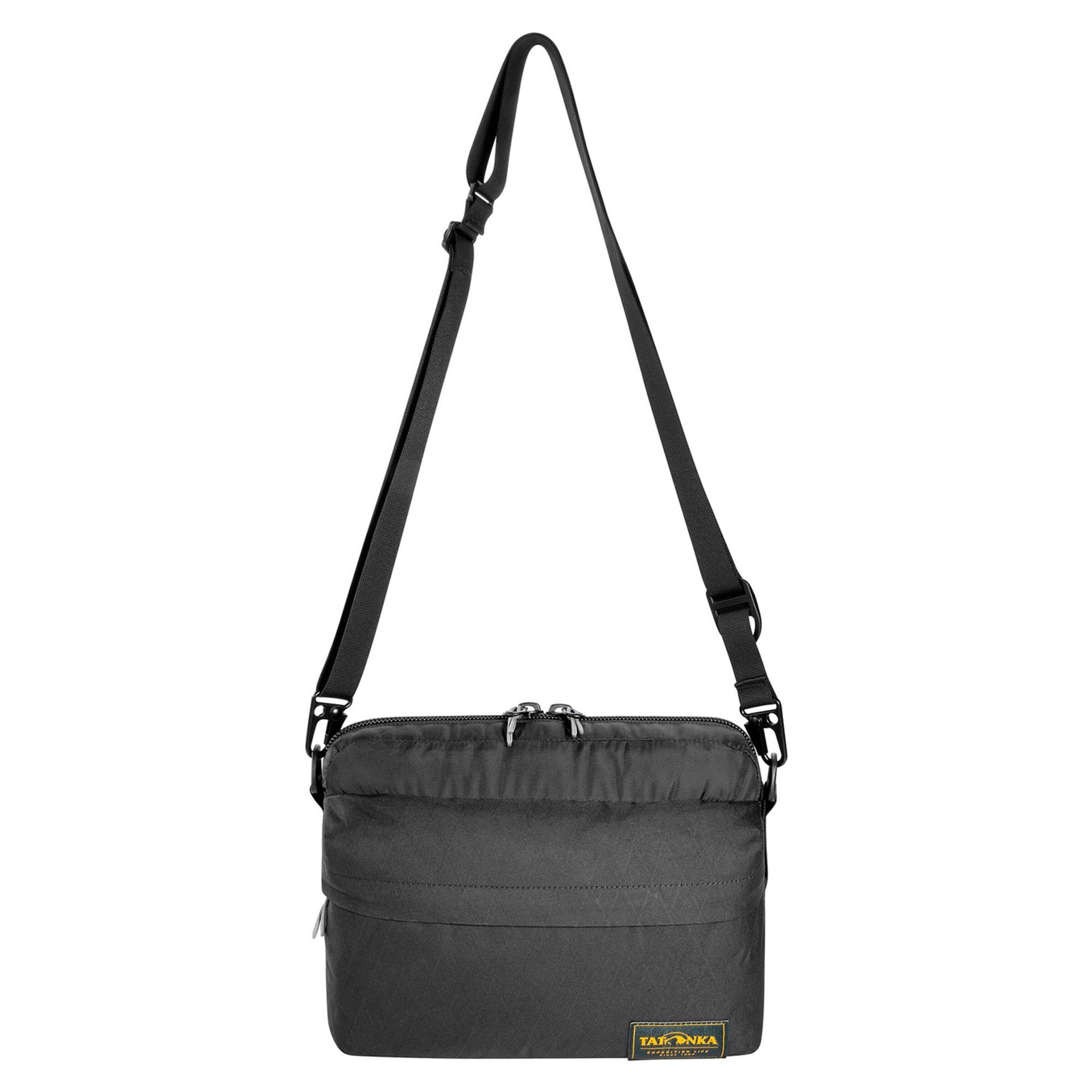 Sac à bandoulière TATONKA en noir : devant
