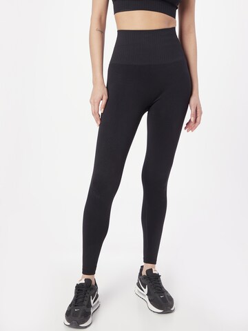 Bustier Pantalon de sport Casall en noir : devant